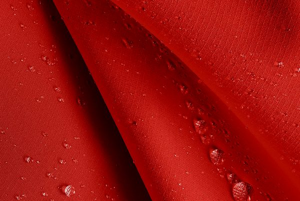 The North Face waterproof fabric closeup